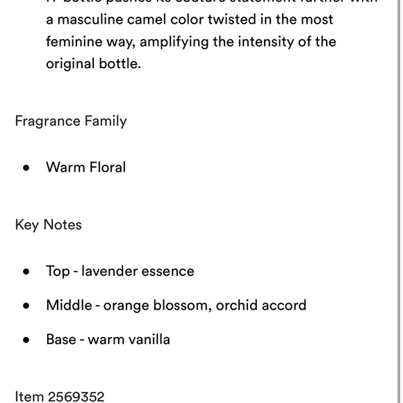 Yves Saint Laurent intense 1 oz - Picture 3 of 3